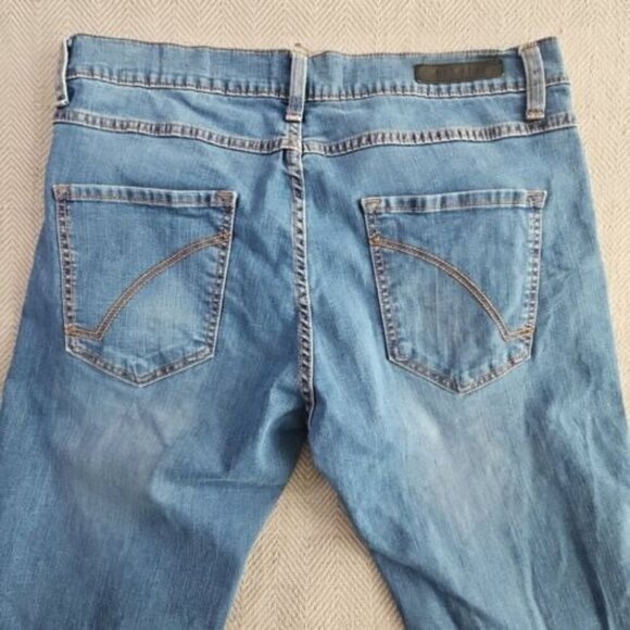 Ring of Fire Jeans Men's Size W33 L32 Straight Leg Slim Fit Med Wash Stretch - Picture 12 of 16